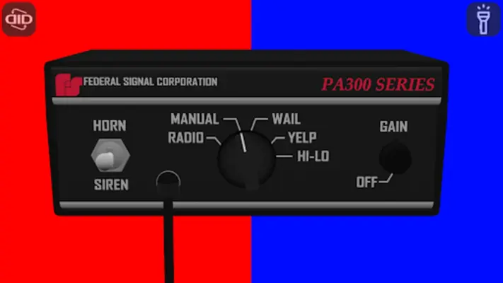 PA300 Federal Siren Sounds android App screenshot 1